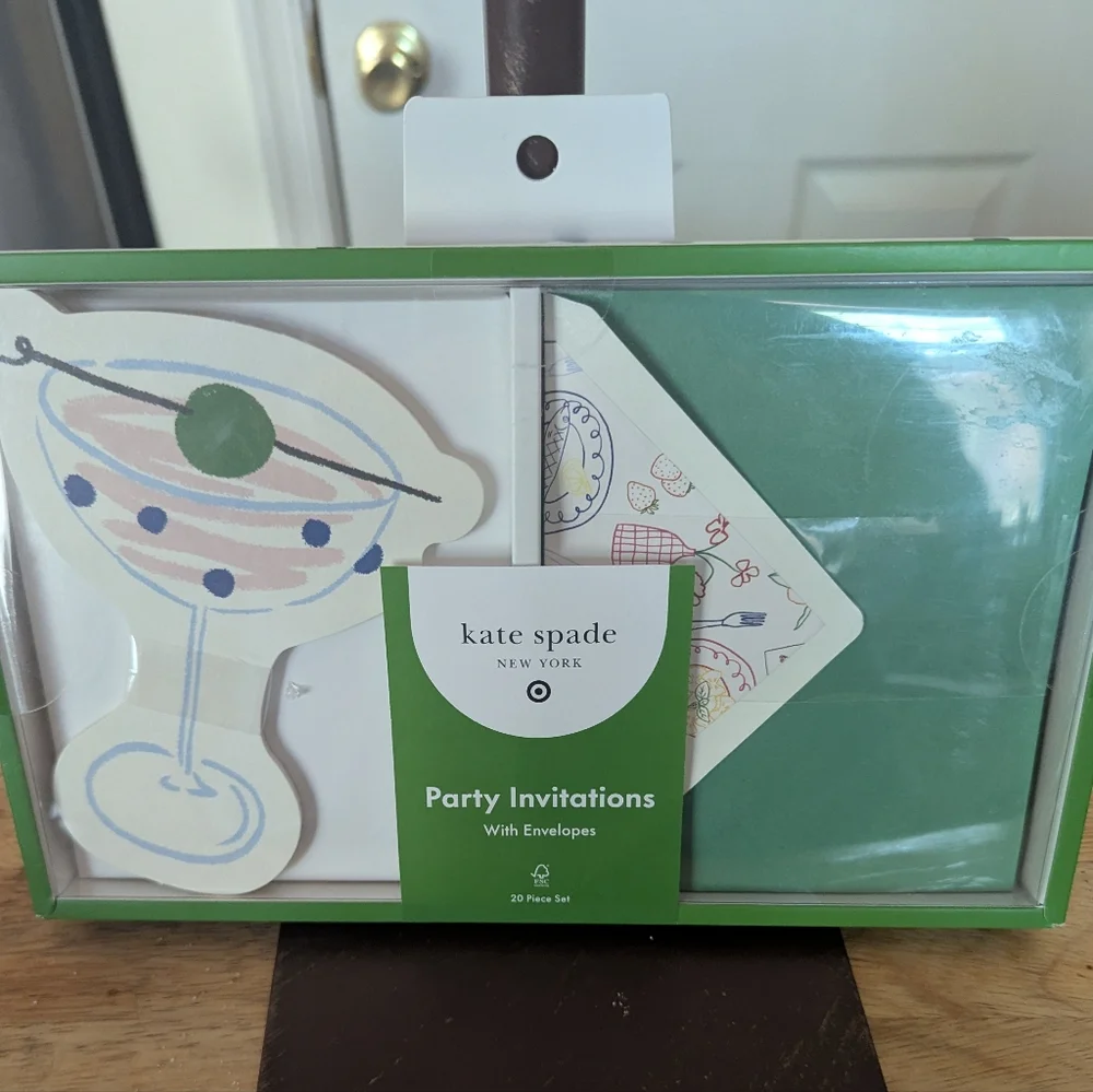 Kate Spade x Target Party Invitations NIB